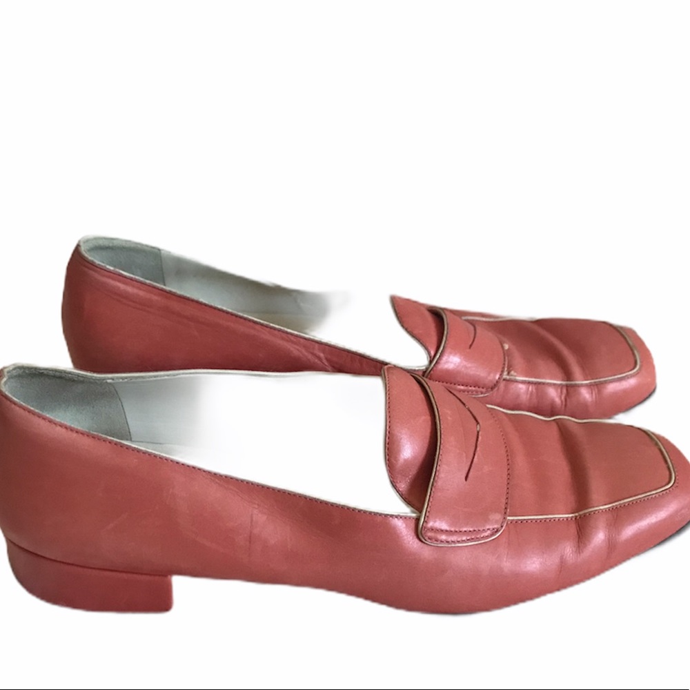 🎉🎉 Cole Haan leather coral shoes